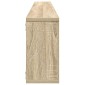 vidaXL Ράφια Κύβοι Τοίχου 2 τεμ. Sonoma Δρυς 100x15x30 εκ. Μοριοσανίδα
