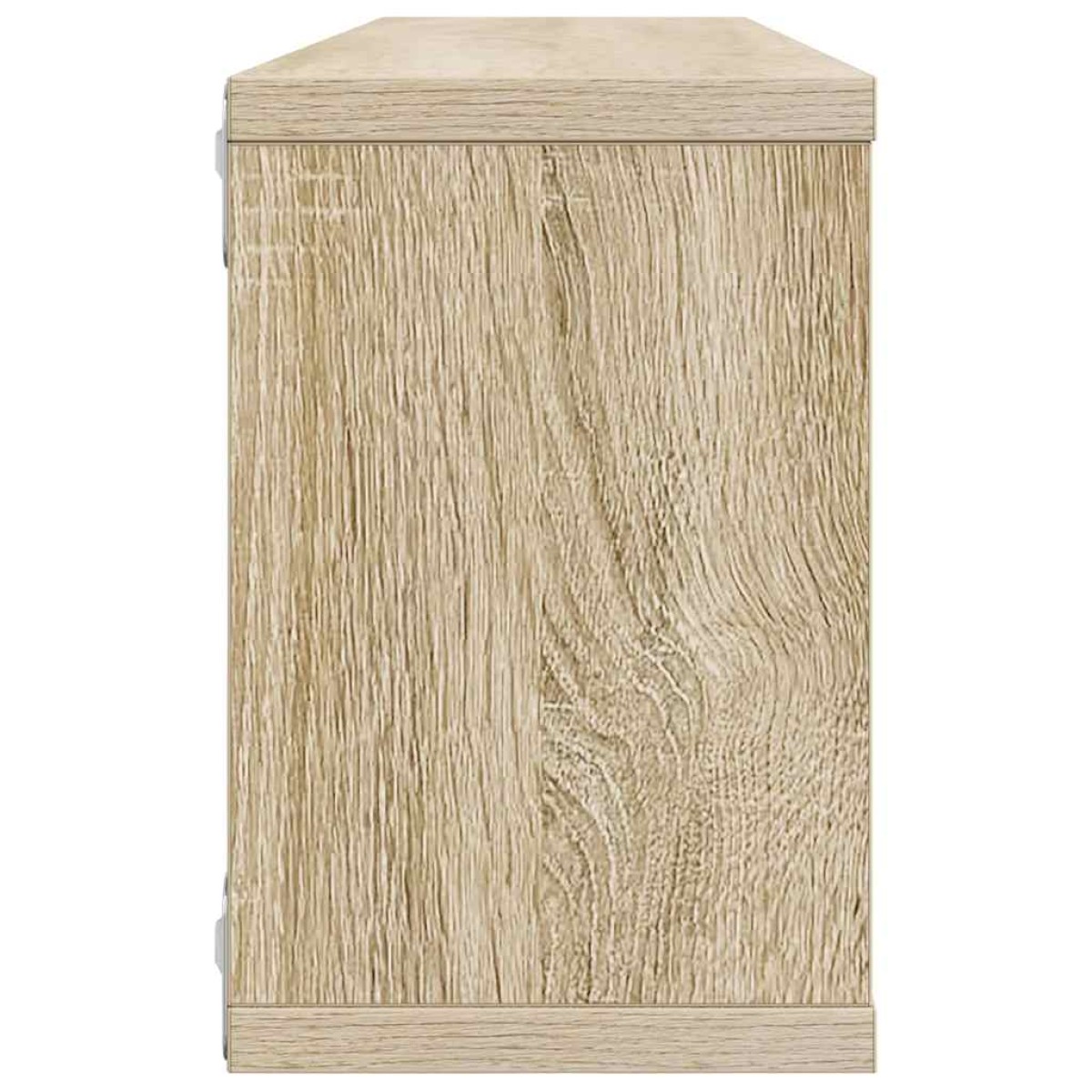 vidaXL Ράφια Κύβοι Τοίχου 2 τεμ. Sonoma Δρυς 60x15x23 εκ. Μοριοσανίδα