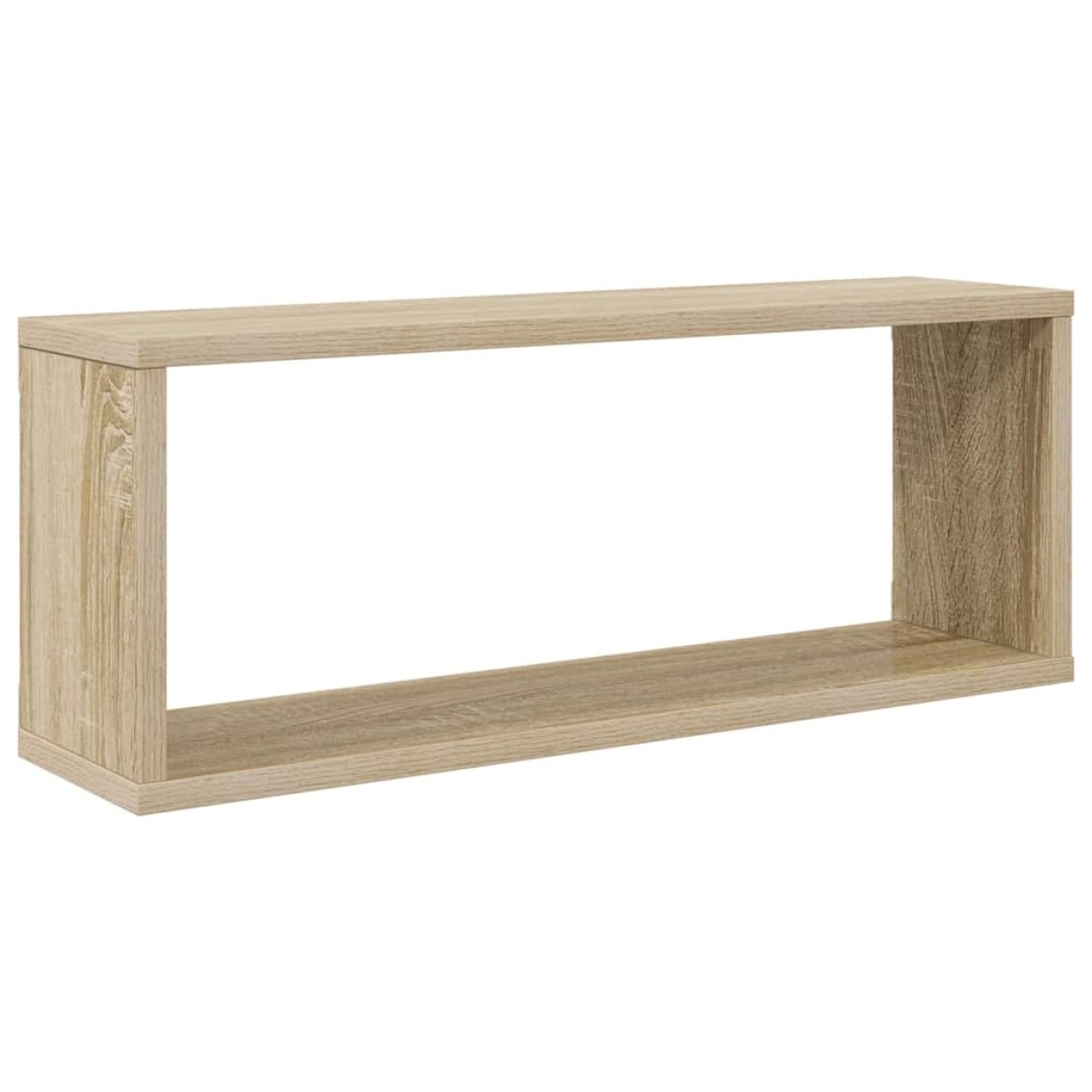 vidaXL Ράφια Κύβοι Τοίχου 4 τεμ. Sonoma Δρυς 60x15x23 εκ. Μοριοσανίδα