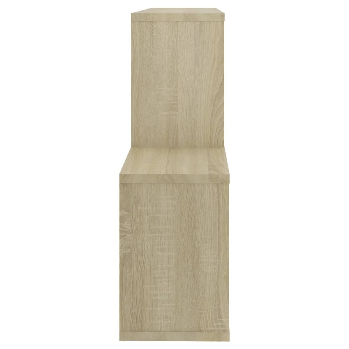 vidaXL Ράφι Τοίχου Sonoma Δρυς 100 x 18 x 53 εκ. από Μοριοσανίδα