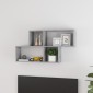 vidaXL Ράφι Τοίχου Γκρι Σκυροδέματος 100 x 18 x 53 εκ. από Μοριοσανίδα