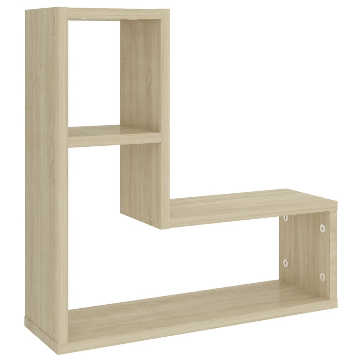 vidaXL Ραφιέρες Τοίχου 2 τεμ. Sonoma Δρυς 50x15x50 εκ. από Μοριοσανίδα