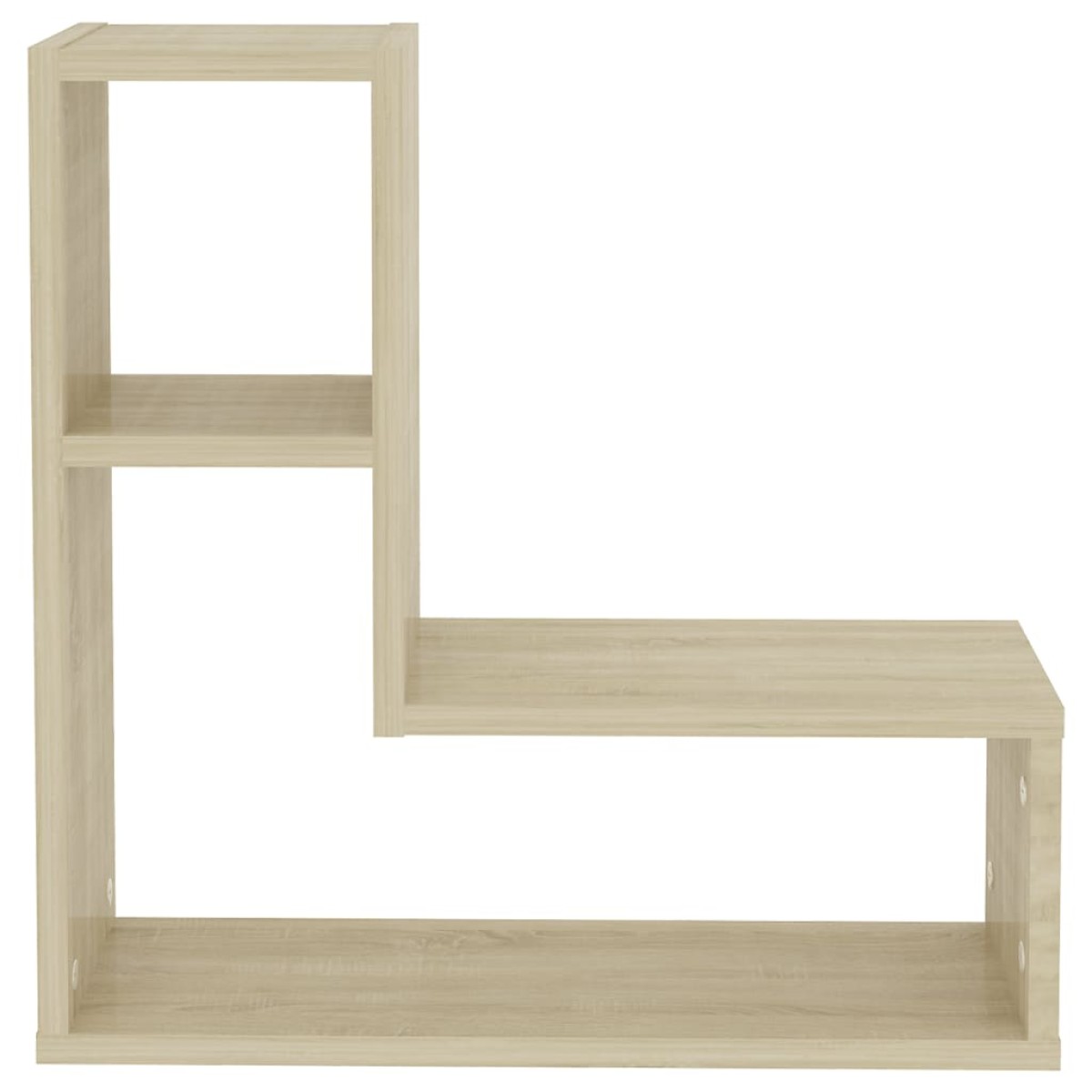 vidaXL Ραφιέρες Τοίχου 2 τεμ. Sonoma Δρυς 50x15x50 εκ. από Μοριοσανίδα