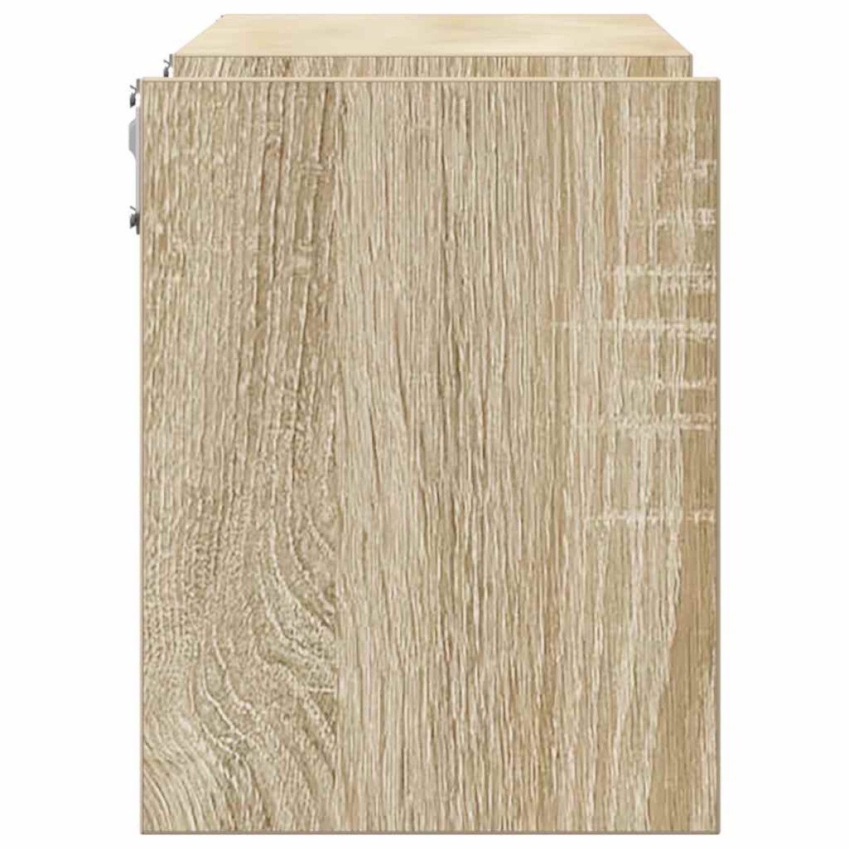 vidaXL Ραφιέρες Τοίχου 2 τεμ Sonoma Δρυς 100 x 15 x 50 εκ. Μοριοσανίδα