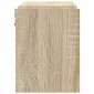 vidaXL Ραφιέρες Τοίχου 2 τεμ Sonoma Δρυς 100 x 15 x 50 εκ. Μοριοσανίδα