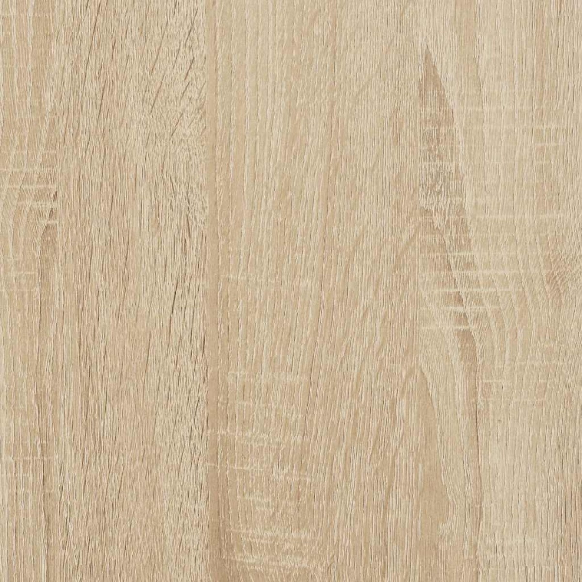 vidaXL Ραφιέρες Τοίχου 2 τεμ Sonoma Δρυς 100 x 15 x 50 εκ. Μοριοσανίδα