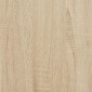 vidaXL Ραφιέρες Τοίχου 2 τεμ Sonoma Δρυς 100 x 15 x 50 εκ. Μοριοσανίδα