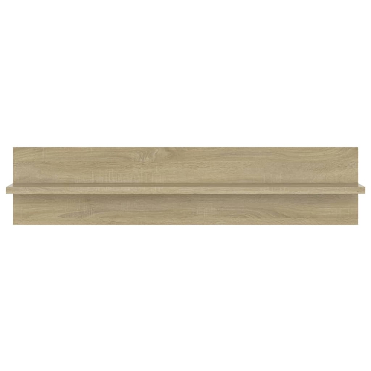 vidaXL Ραφιέρες Τοίχου 2 τεμ. Sonoma Δρυς 80 x 11,5 x 18εκ Μοριοσανίδα