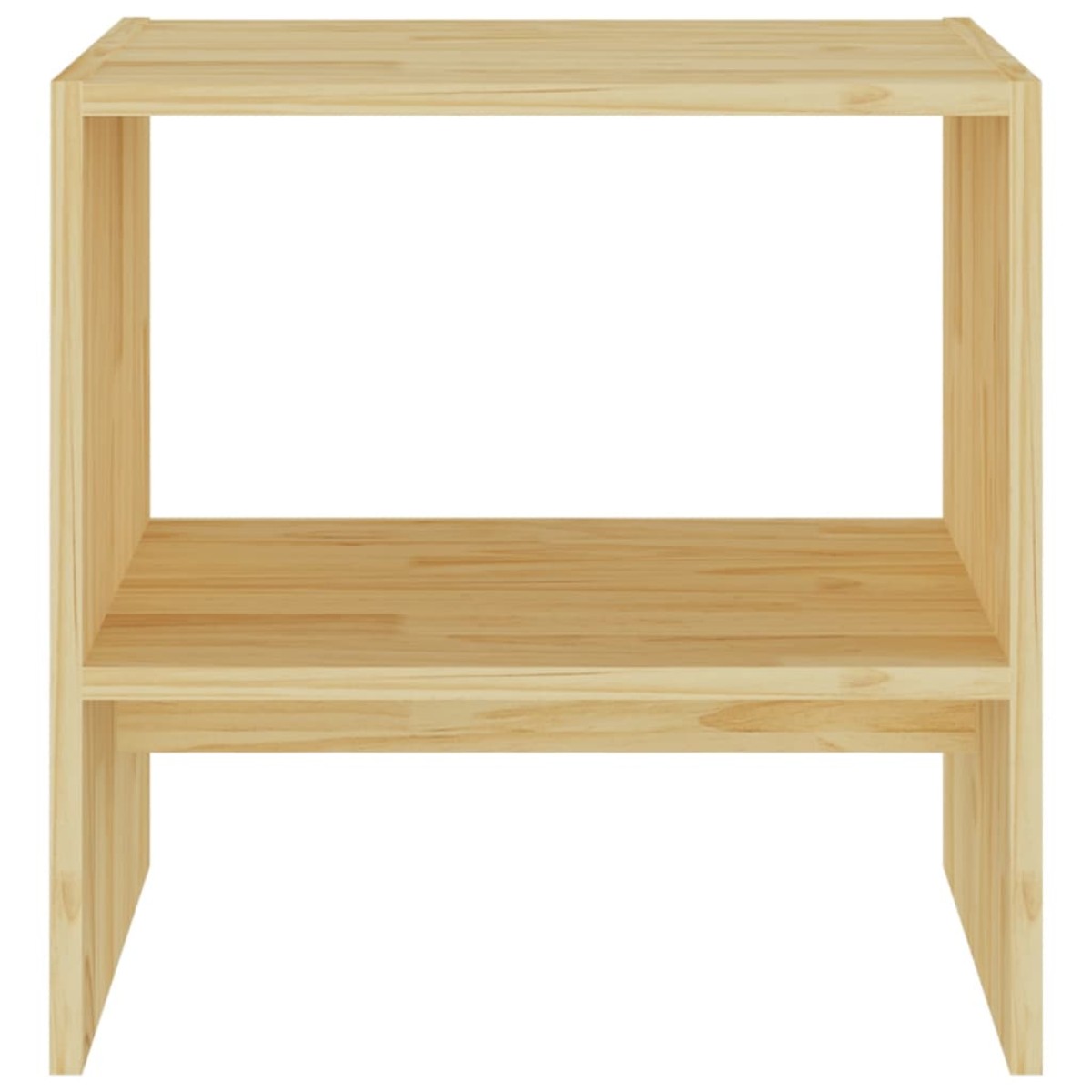 vidaXL Κομοδίνα 2 τεμ. 40 x 30,5 x 40 εκ. από Μασίφ Ξύλο Πεύκου