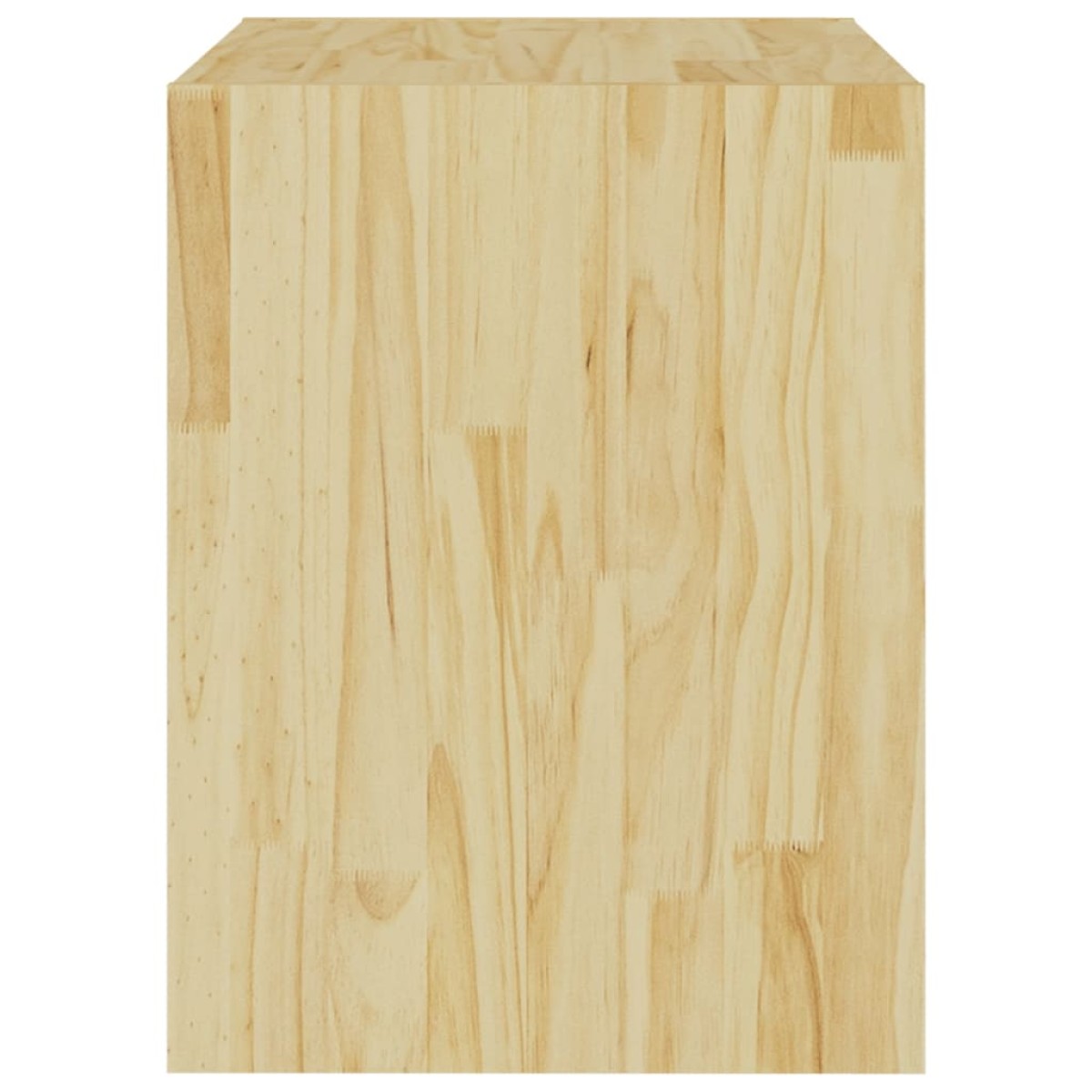 vidaXL Κομοδίνα 2 τεμ. 40 x 30,5 x 40 εκ. από Μασίφ Ξύλο Πεύκου