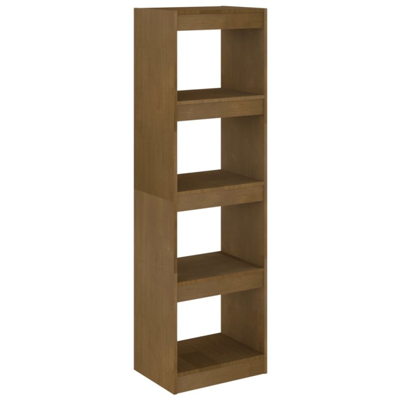 vidaXL Βιβλιοθήκη/Διαχωριστικό Χώρου Μελί 40x30x135,5 εκ. Ξύλο Πεύκου