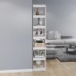 vidaXL Βιβλιοθήκη/Διαχωριστικό Χώρου Λευκό 40x30x199 εκ. Ξύλο Πεύκου