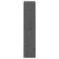 vidaXL Βιβλιοθήκη/Διαχωριστικό Χώρου Γκρι 60x30x135,5 εκ. Μασίφ Πεύκο