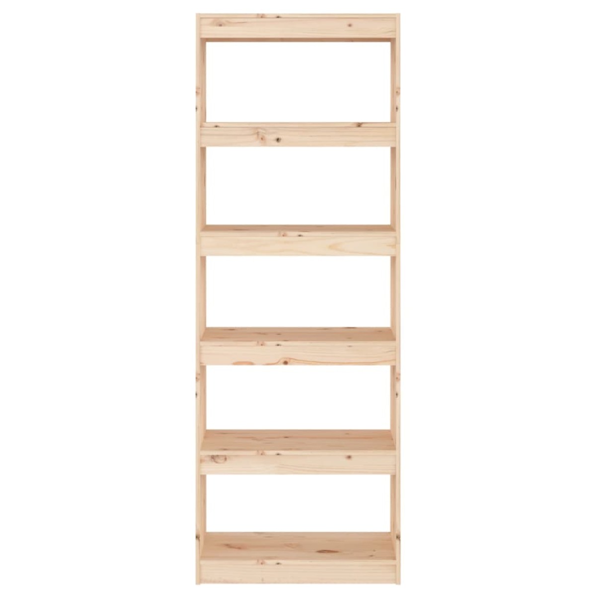vidaXL Βιβλιοθήκη/Διαχωριστικό Χώρου 60x30x167,5 εκ. Μασίφ Ξύλο Πεύκου