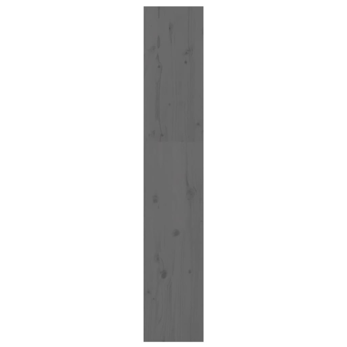vidaXL Βιβλιοθήκη/Διαχωριστικό Χώρου Γκρι 60x30x167,5 εκ. Μασίφ Πεύκο