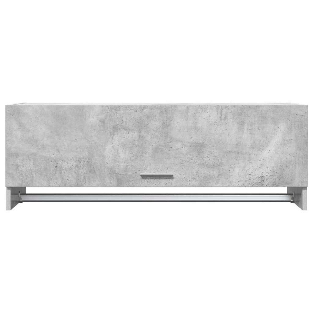 vidaXL Ντουλάπα Γκρι Σκυροδέματος 100 x 32,5 x 35 εκ. από Μοριοσανίδα