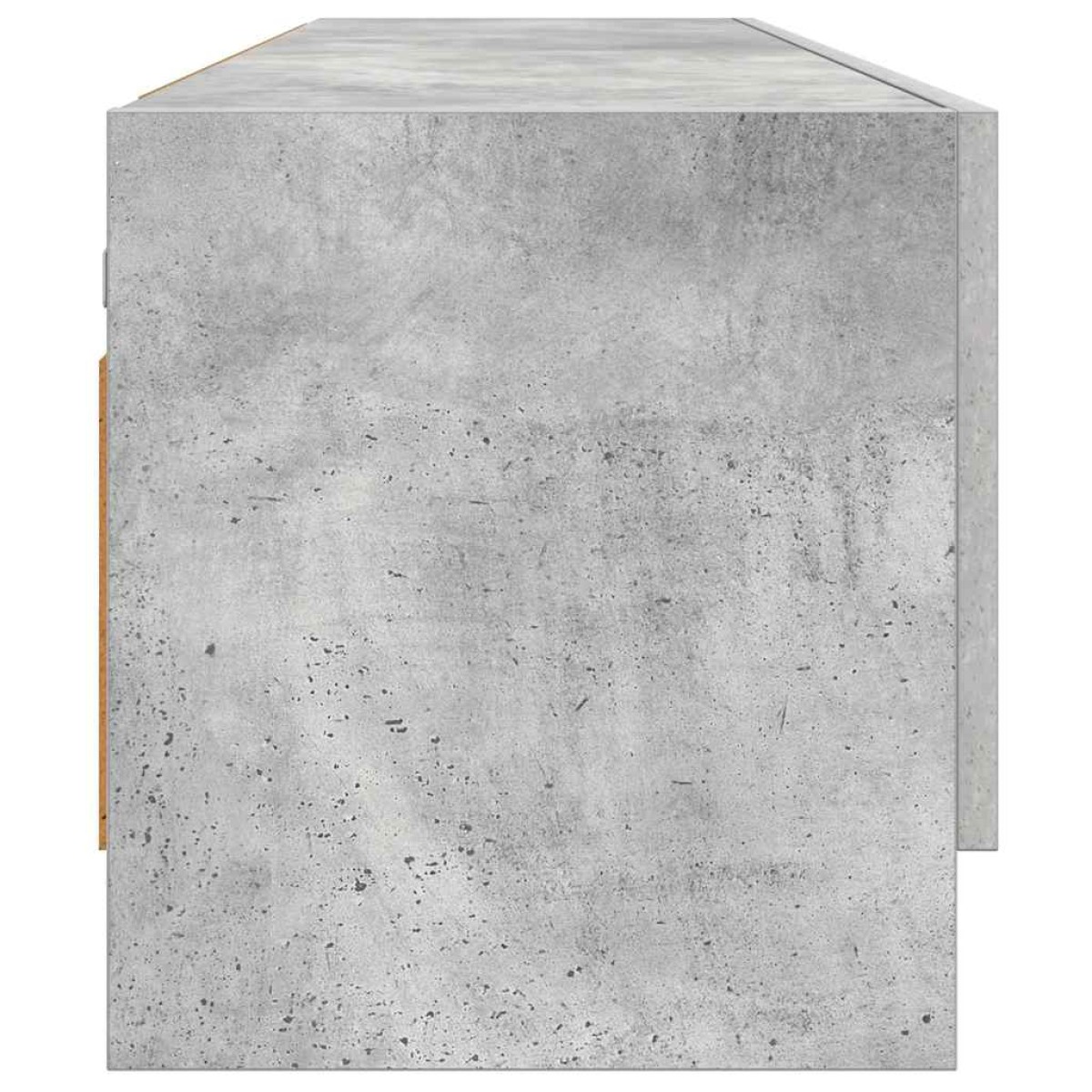 vidaXL Ντουλάπα Γκρι Σκυροδέματος 70 x 32,5 x 35 εκ. από Μοριοσανίδα