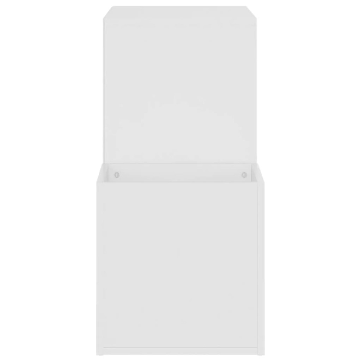 vidaXL Παπουτσοθήκη Χολ Λευκή 105 x 35,5 x 70 εκ. από Μοριοσανίδα