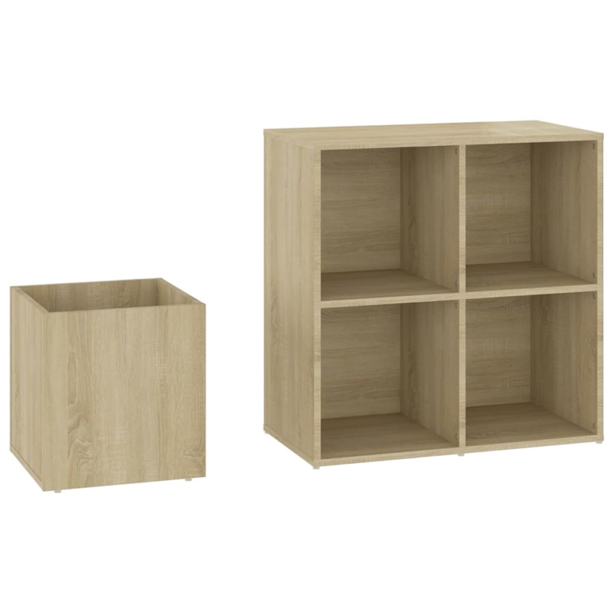 vidaXL Παπουτσοθήκη Χολ Sonoma Δρυς 105 x 35,5 x 70 εκ από Μοριοσανίδα