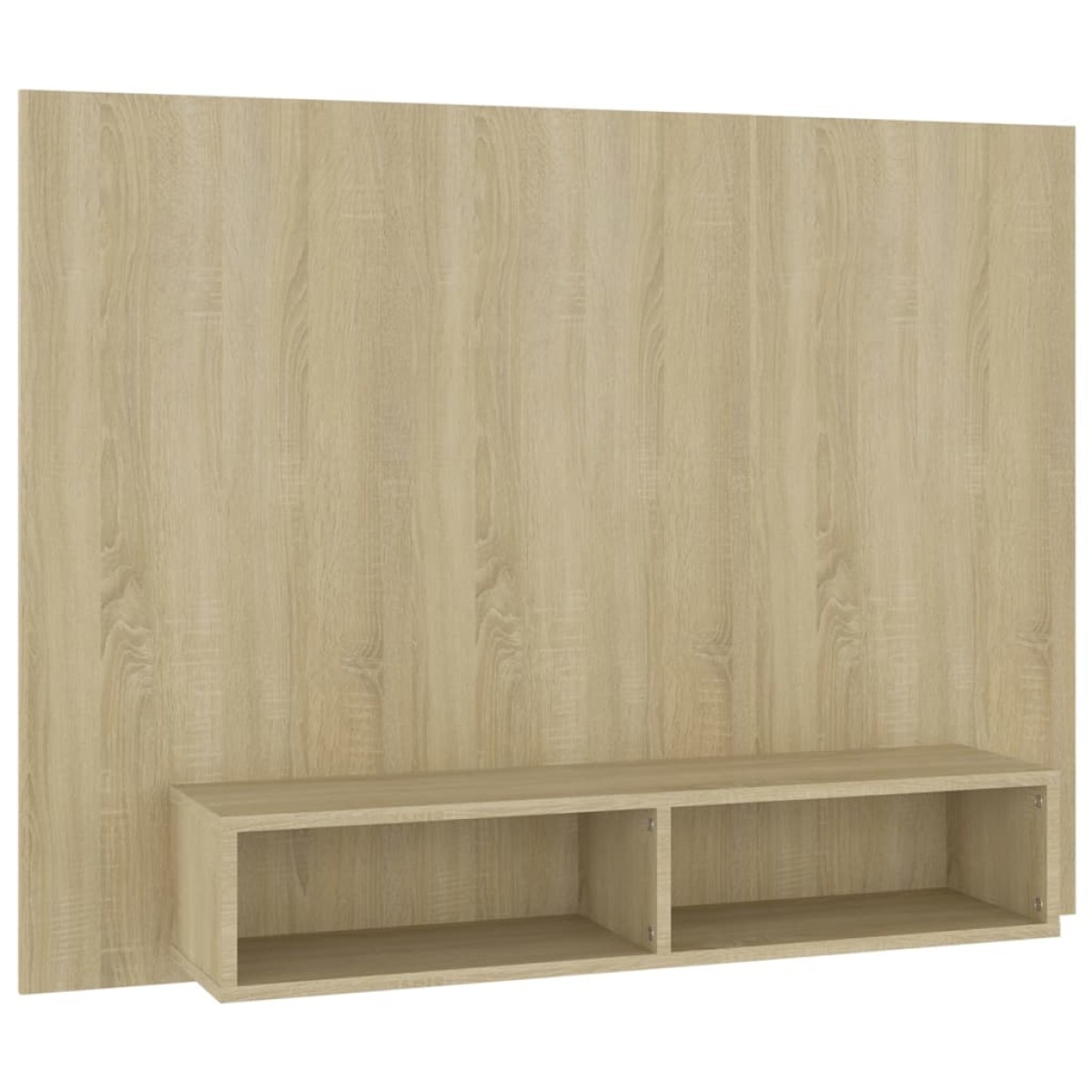 vidaXL Έπιπλο Τηλεόρασης Τοίχου Sonoma Δρυς 120x23,5x90εκ. Μοριοσανίδα