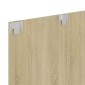 vidaXL Έπιπλο Τηλεόρασης Τοίχου Sonoma Δρυς 120x23,5x90εκ. Μοριοσανίδα