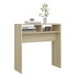 vidaXL Τραπεζάκι Κονσόλα Sonoma Δρυς 78x30x80 εκ. από Μοριοσανίδα