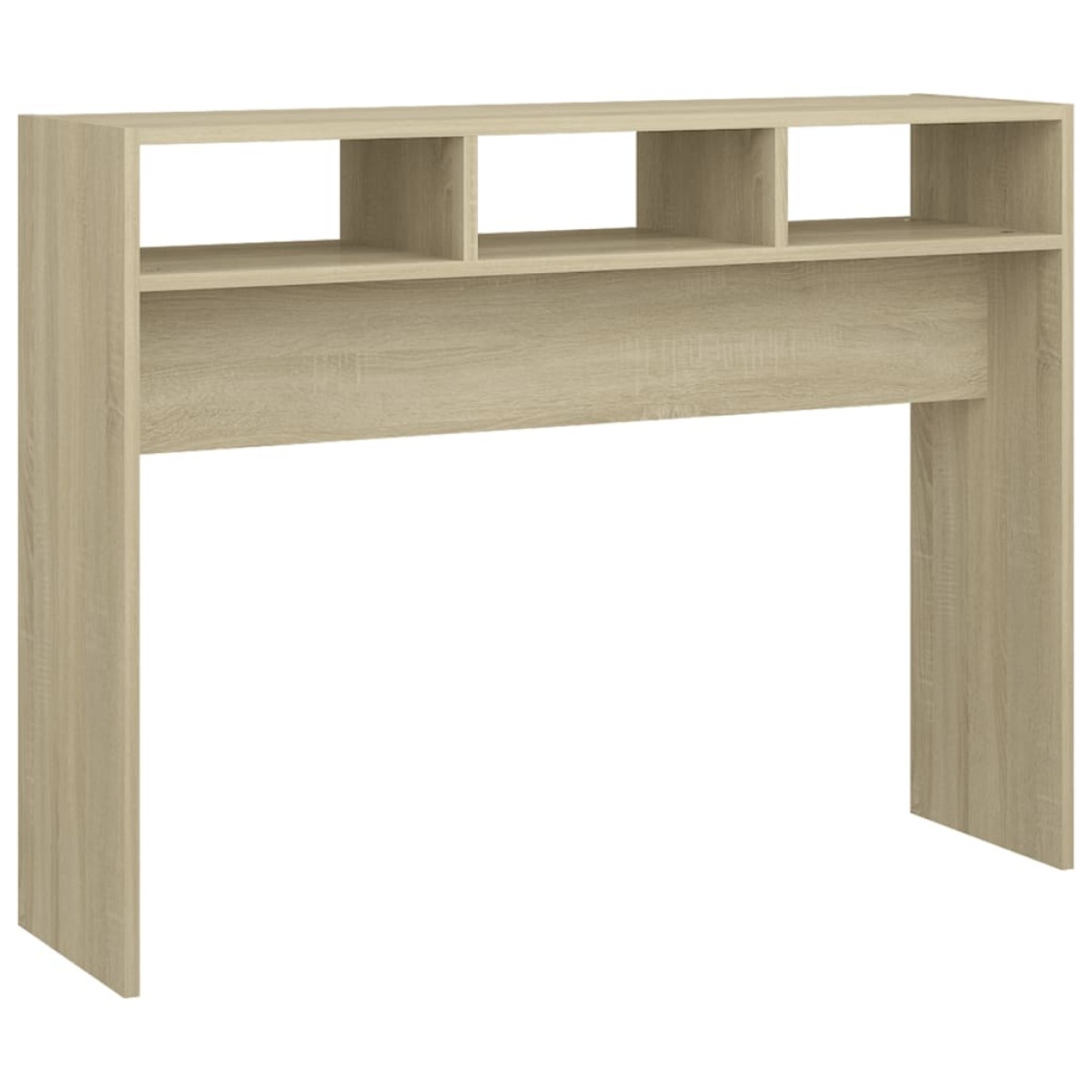 vidaXL Τραπεζάκι Κονσόλα Sonoma Δρυς 105 x 30 x 80 εκ. από Μοριοσανίδα