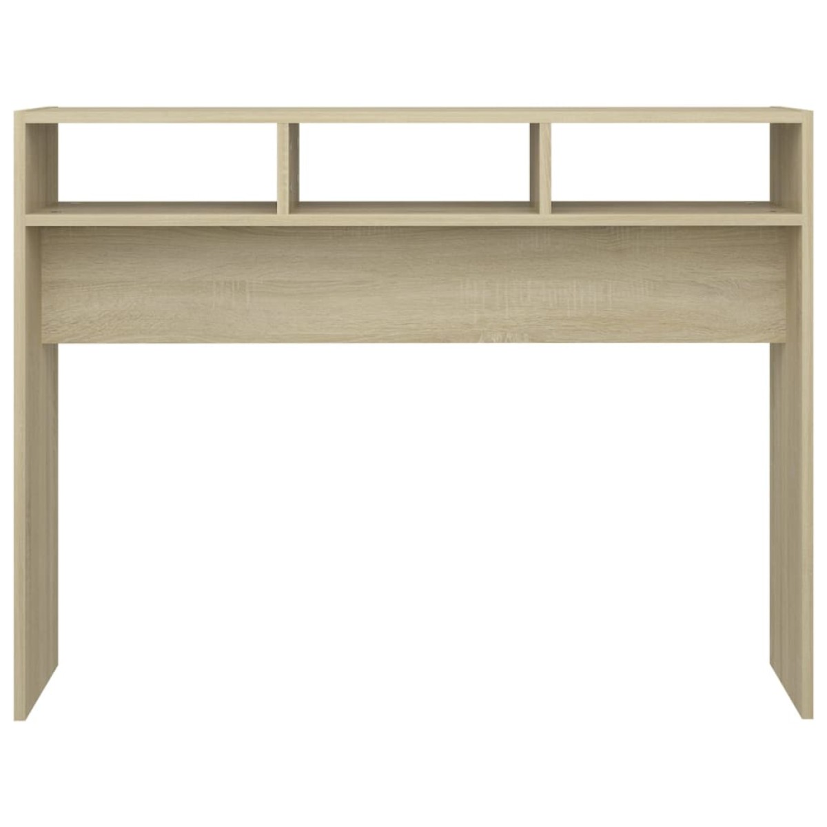 vidaXL Τραπεζάκι Κονσόλα Sonoma Δρυς 105 x 30 x 80 εκ. από Μοριοσανίδα