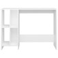 vidaXL Γραφείο Notebook Λευκό 102,5 x 35 x 75 εκ. από Μοριοσανίδα
