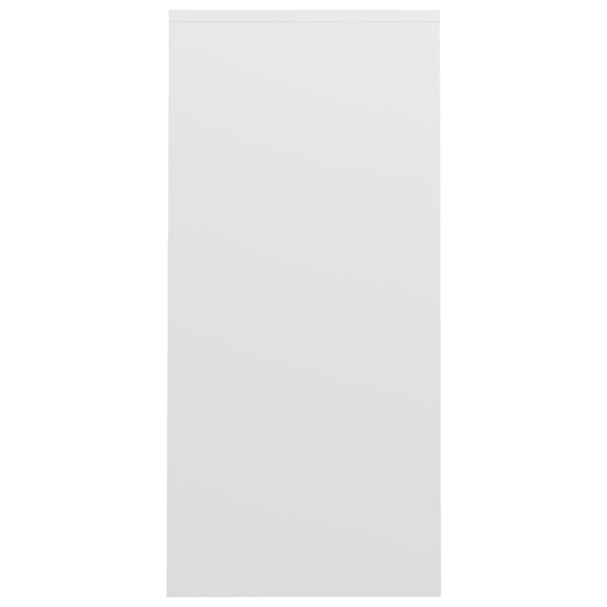 vidaXL Γραφείο Notebook Λευκό 102,5 x 35 x 75 εκ. από Μοριοσανίδα