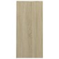 vidaXL Γραφείο Notebook Sonoma Oak 102,5 x 35 x 75 εκ. από Μοριοσανίδα