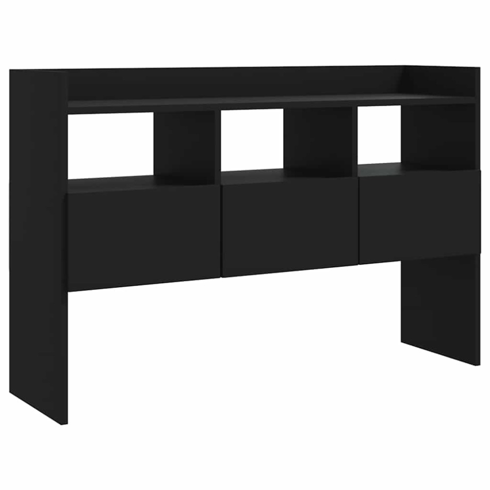 vidaXL Μπουφές Μαύρος 105 x 30 x 70 εκ. από Επεξ. Ξύλο