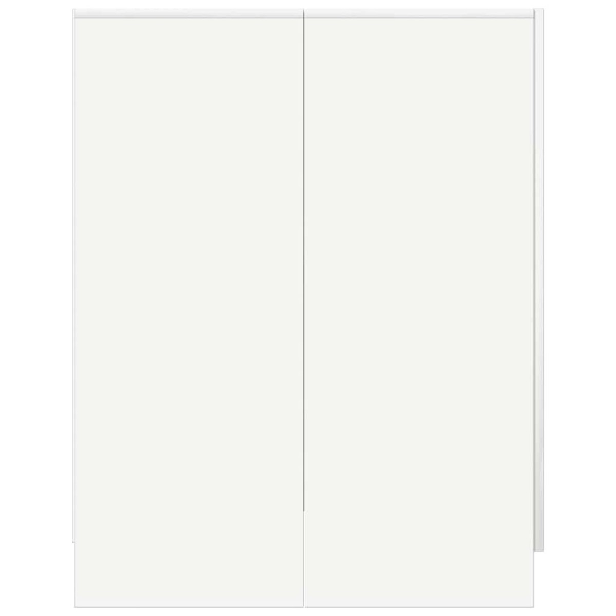 vidaXL Ντουλάπι Πλυντηρίου Λευκό 71 x 71,5 x 91,5 εκ.