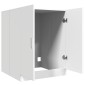 vidaXL Ντουλάπι Πλυντηρίου Λευκό 71 x 71,5 x 91,5 εκ.