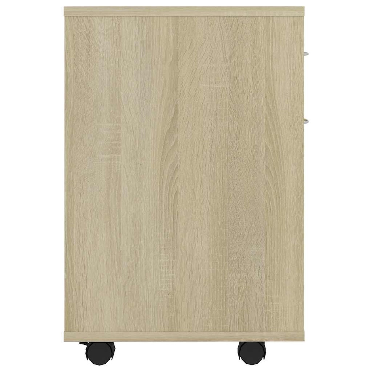 vidaXL Ντουλάπι Τροχήλατο Sonoma Δρυς 45 x 38 x 54 εκ. από Μοριοσανίδα