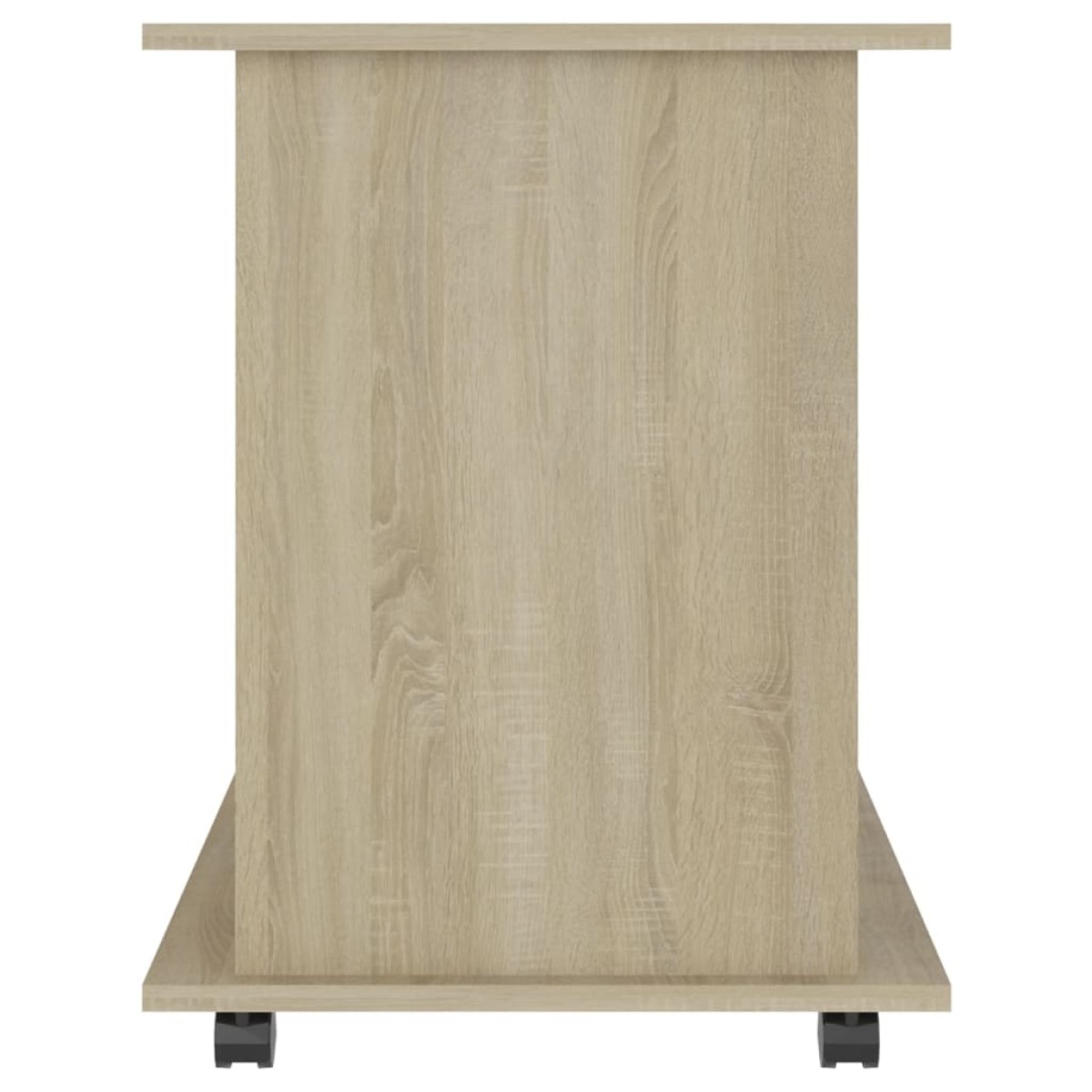 vidaXL Ντουλάπι Τροχήλατο Sonoma Δρυς 60 x 45 x 60 εκ. από Μοριοσανίδα