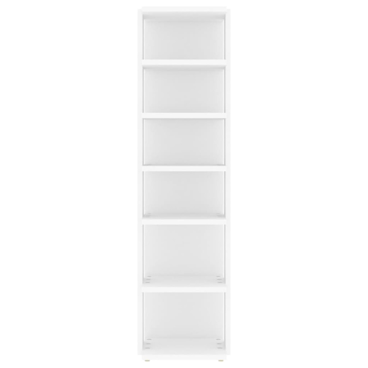 vidaXL Παπουτσοθήκες 2 τεμ. Λευκές 27,5x27x102 εκ. Επεξεργασμένο Ξύλο