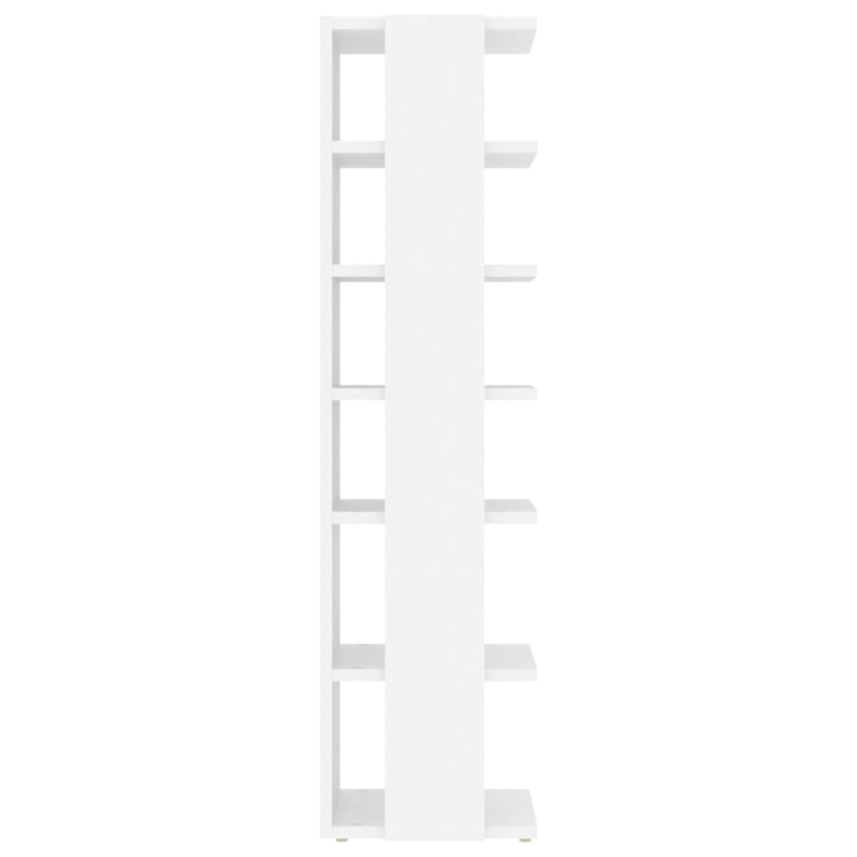 vidaXL Παπουτσοθήκες 2 τεμ. Λευκές 27,5x27x102 εκ. Επεξεργασμένο Ξύλο
