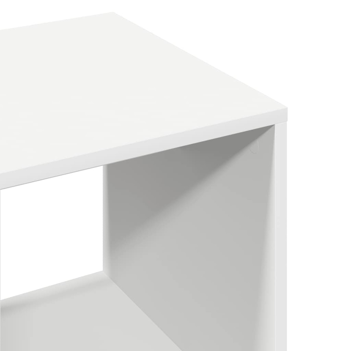 vidaXL Ντουλάπα Λευκή 80 x 40 x 110 εκ. από Μοριοσανίδα
