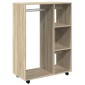 vidaXL Ντουλάπα Sonoma Δρυς 80 x 40 x 110 εκ. από Μοριοσανίδα