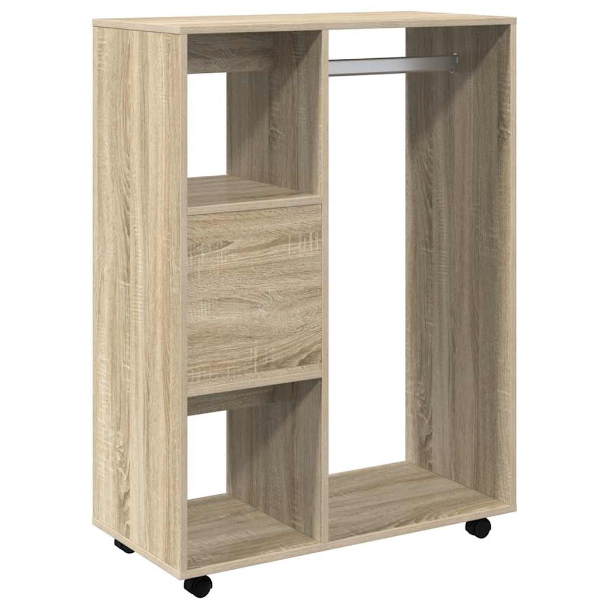 vidaXL Ντουλάπα Sonoma Δρυς 80 x 40 x 110 εκ. από Μοριοσανίδα