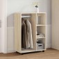 vidaXL Ντουλάπα Sonoma Δρυς 80 x 40 x 110 εκ. από Μοριοσανίδα