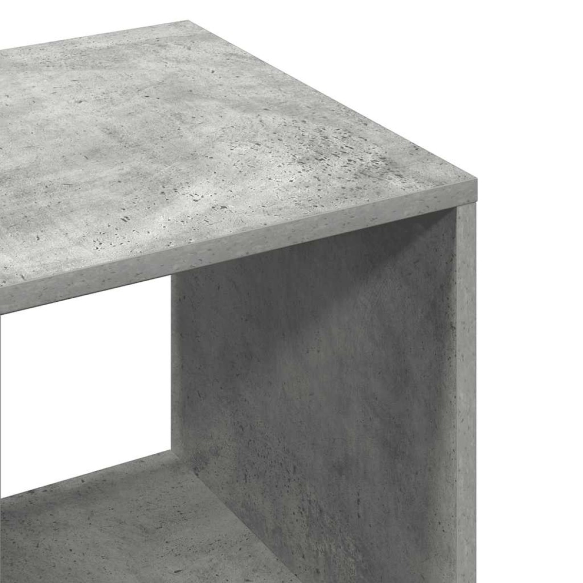 vidaXL Ντουλάπα Γκρι Σκυροδέματος 80 x 40 x 110 εκ. από Μοριοσανίδα