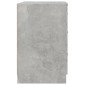 vidaXL Κομοδίνο Γκρι Σκυροδέματος 40 x 40 x 63 εκ. Επεξεργασμένο Ξύλο