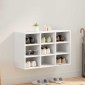 vidaXL Ντουλάπα Παπουτσιών 77,5 x 30 x 51 εκ. Επεξεργασμένο Ξύλο Λευκό
