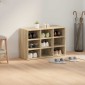 vidaXL Ντουλάπα Παπουτσιών 77,5 x 30 x 51 εκ. Επεξεργασμένο Ξύλο