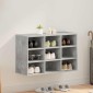 vidaXL Ντουλάπα Παπουτσιών 77,5 x 30 x 51 εκ. Επεξεργασμένο Ξύλο