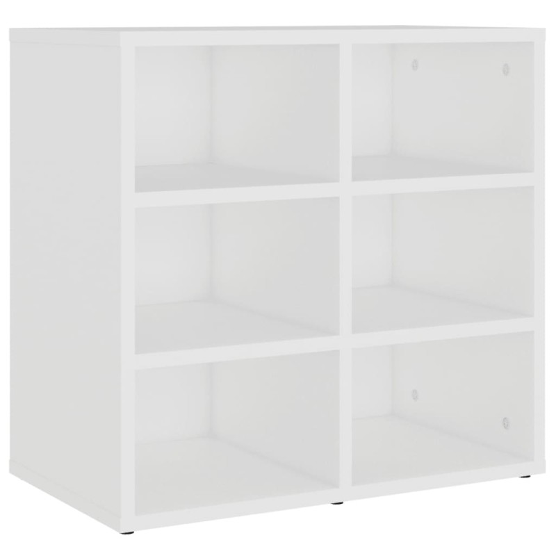vidaXL Παπουτσοθήκη Λευκή 52,5 x 30 x 50 εκ.