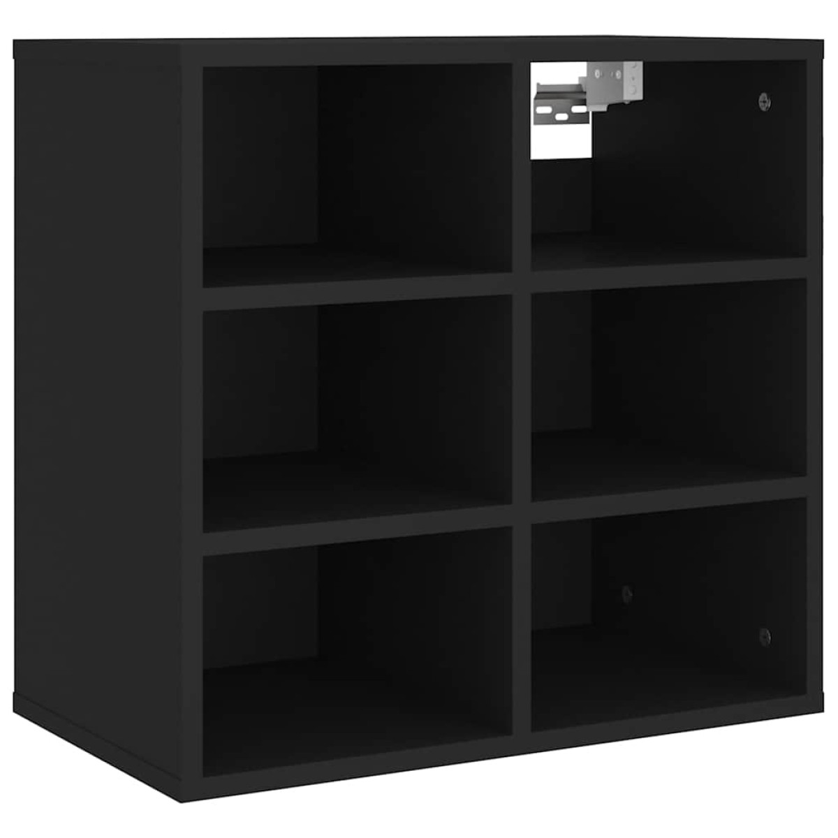 vidaXL Παπουτσοθήκες 2 τεμ. Μαύρες 52,5 x 30 x 50 εκ.