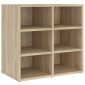 vidaXL Παπουτσοθήκη Sonoma Δρυς 52,5 x 30 x 50 εκ.